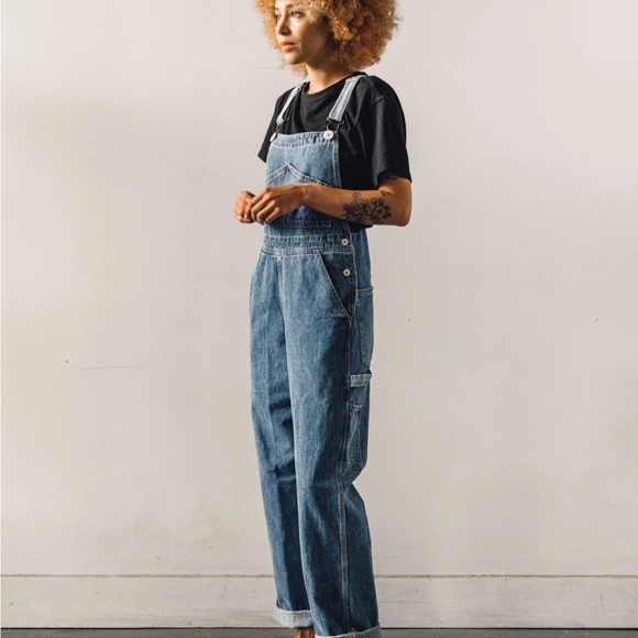 Jesse Kamm Overalls in Cowboy Blue sz XS - Picture 7 of 13